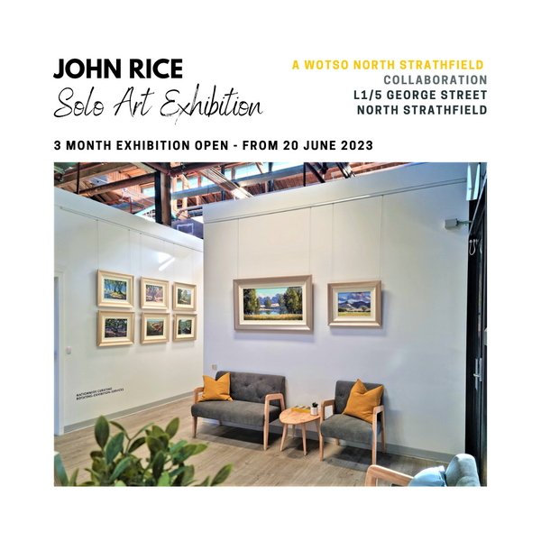 WOTSO 'Health Space' Gallery - Exhibition Continues - Featuring John Rice!