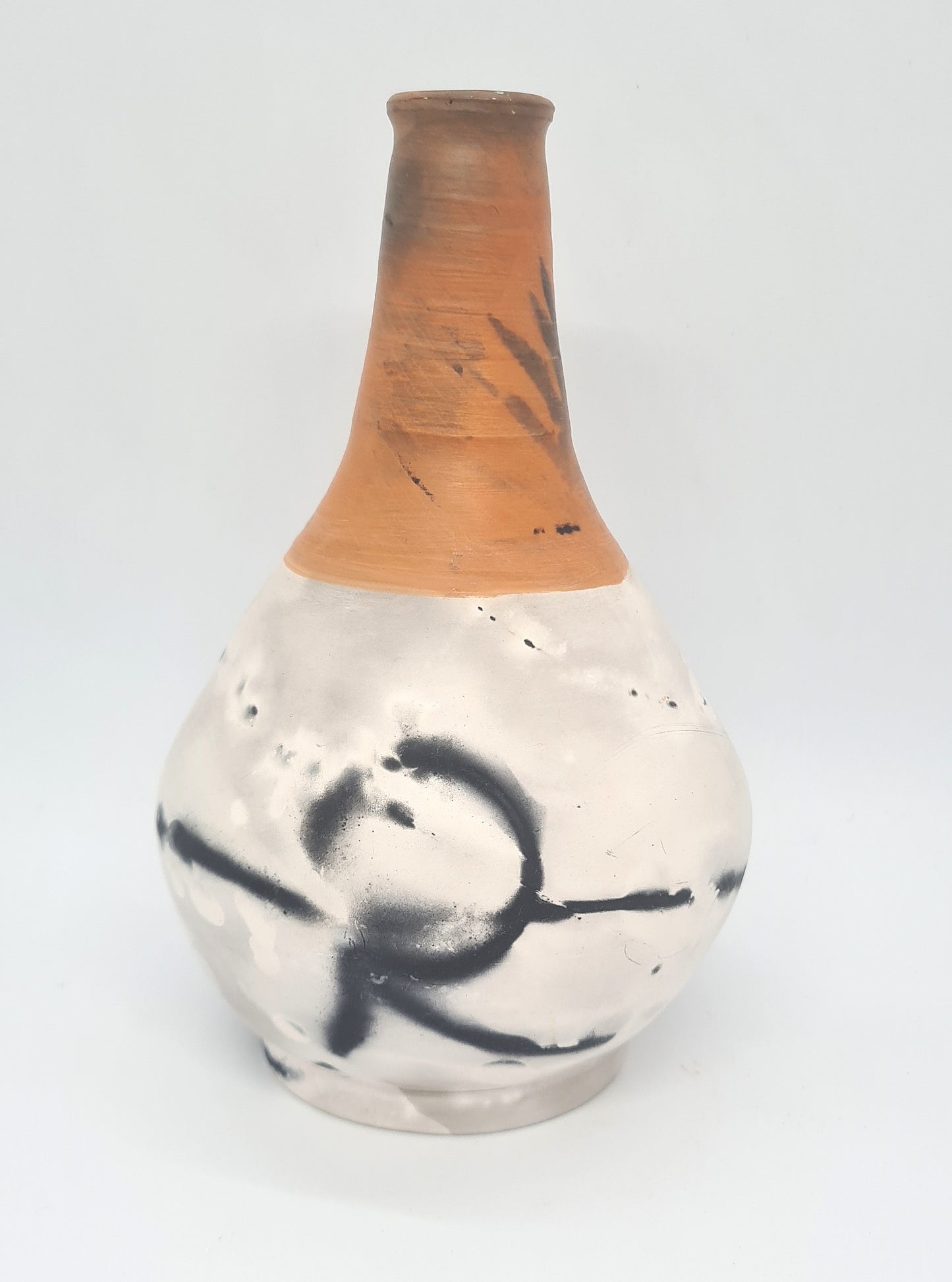 Sagar fired long neck pot 5