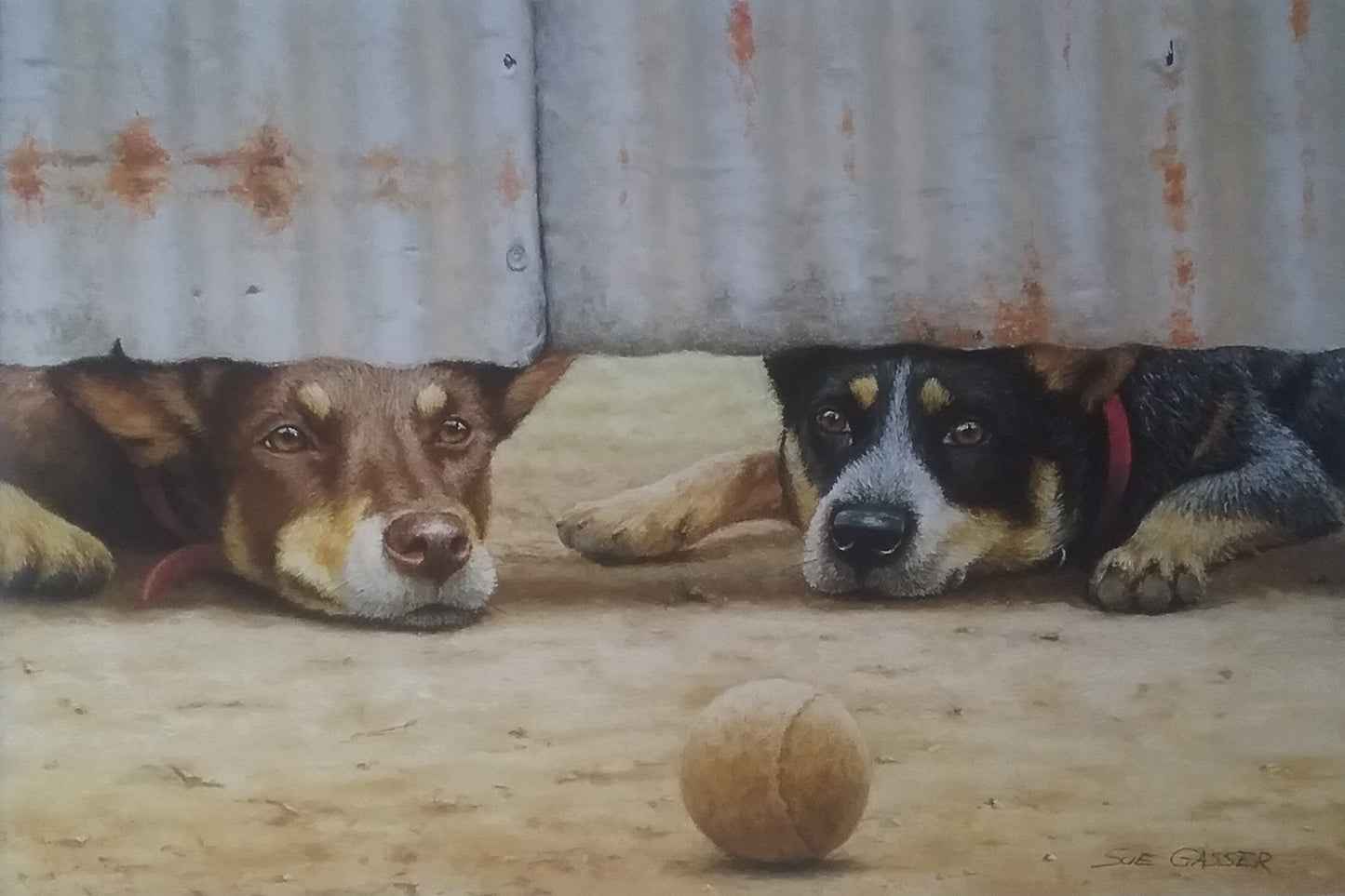Works on Paper (unframed) by Sue Gasser