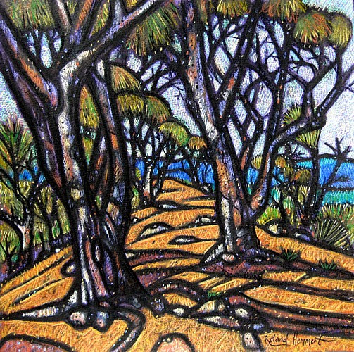 Card - 'A Track Through The Trees'
