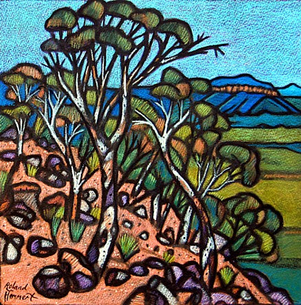 Card - 'Blue Mountains Escarpment'