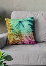 Load image into Gallery viewer, Fern Dragonfly Cushion Cover