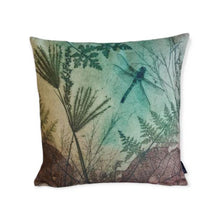 Load image into Gallery viewer, Forest Dragonfly Cushion Cover