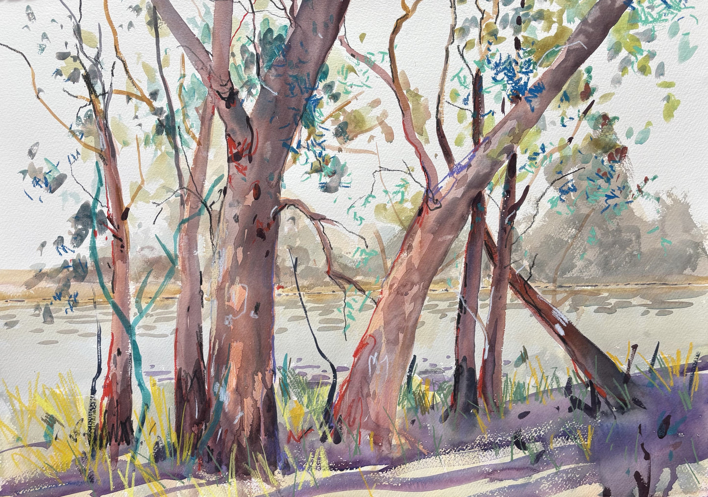 The River Glides Gently By