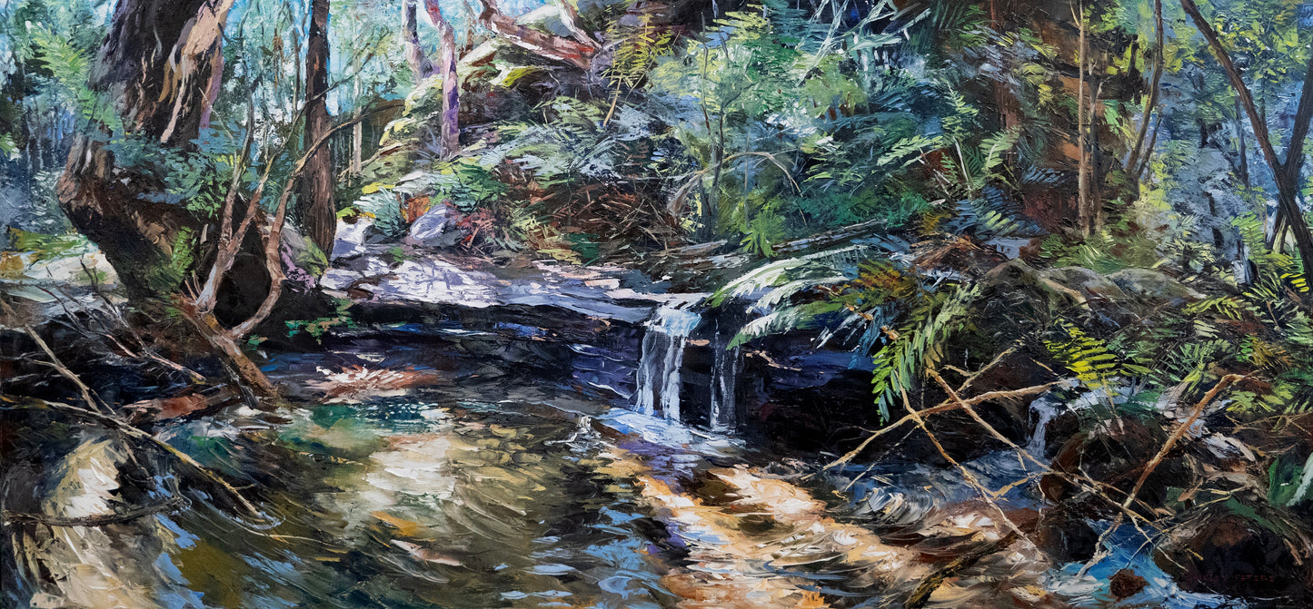 Autumn Shades Over Water