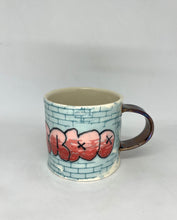 Load image into Gallery viewer, Graffiti Mug - Weirdo Red