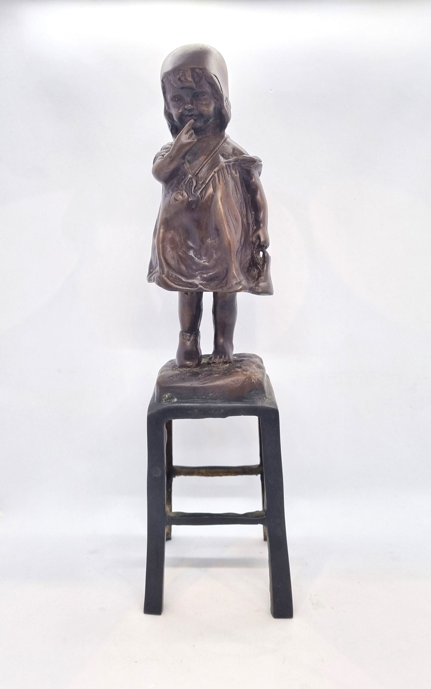 Figure of Little Girl with Shoe