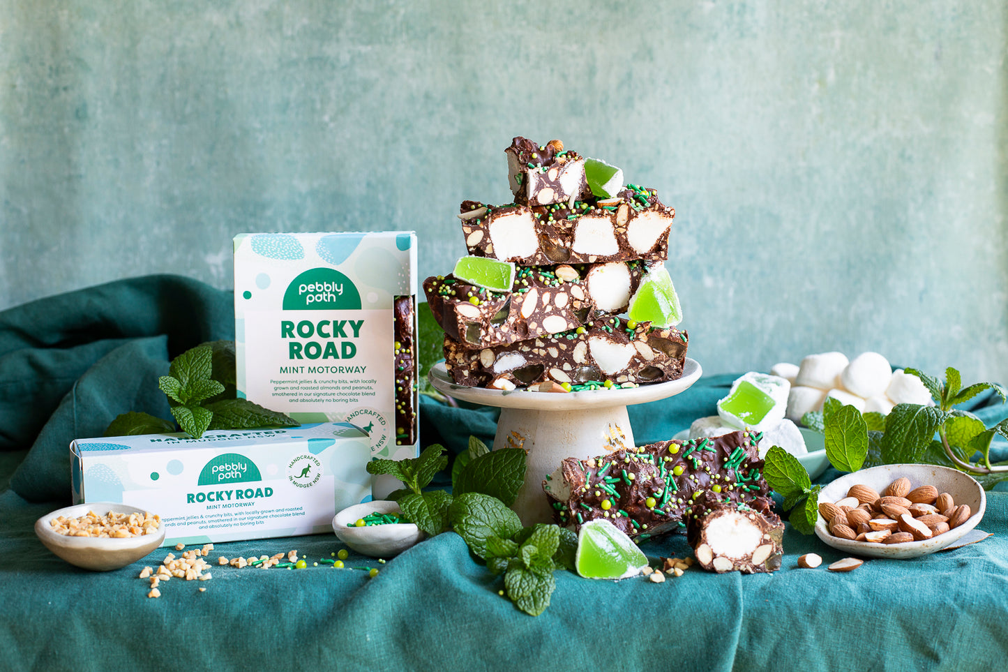 Mint Motorway Rocky Road - 100g