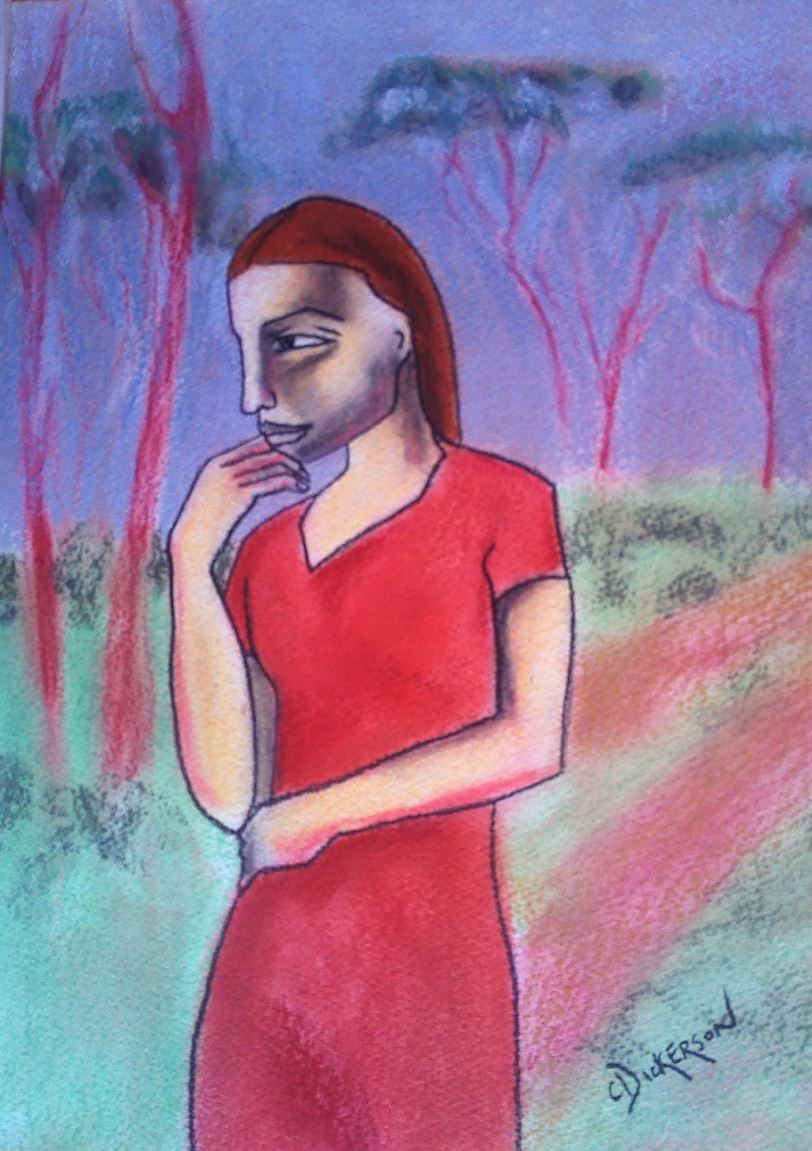 Woman in Mist