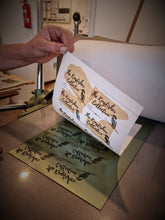 Load image into Gallery viewer, SOCIAL ARTS PRACTICE: FACILITATED WORKSHOP #3 "DIY BUSINESS CARDS"