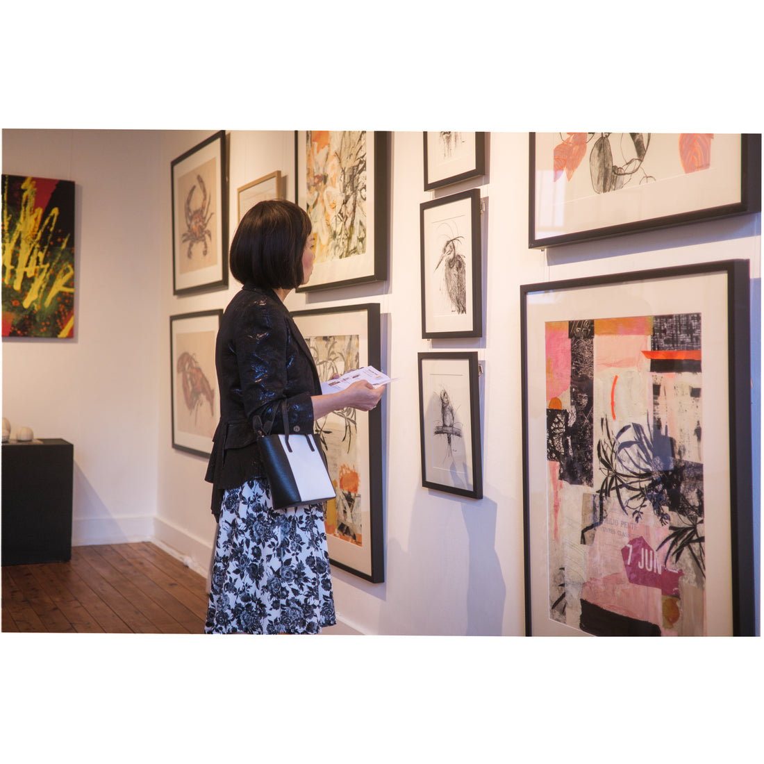 Gallery NWC - Happy visitor