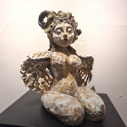 Goddess Afri - new sculpture by Veronique Sellies
