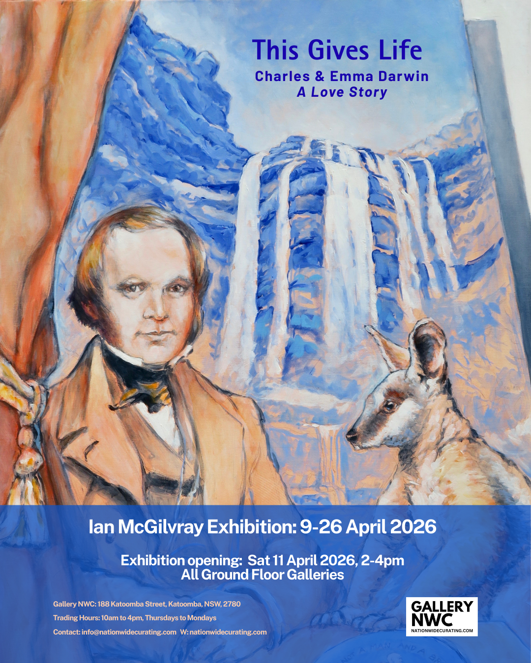 COMING SOON TO GALLERY NWC! Solo Exhibition of work by artist Ian McGilvray.
