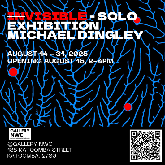 COMING SOON TO GALLERY NWC - (IN)VISIBLE - Solo exhibition of work by Michael Dingley