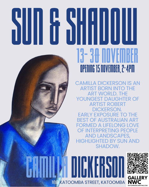 COMING SOON TO GALLERY NWC! SUN AND SHADOW SOLO EXHIBITION BY CAMILLA DICKERSON
