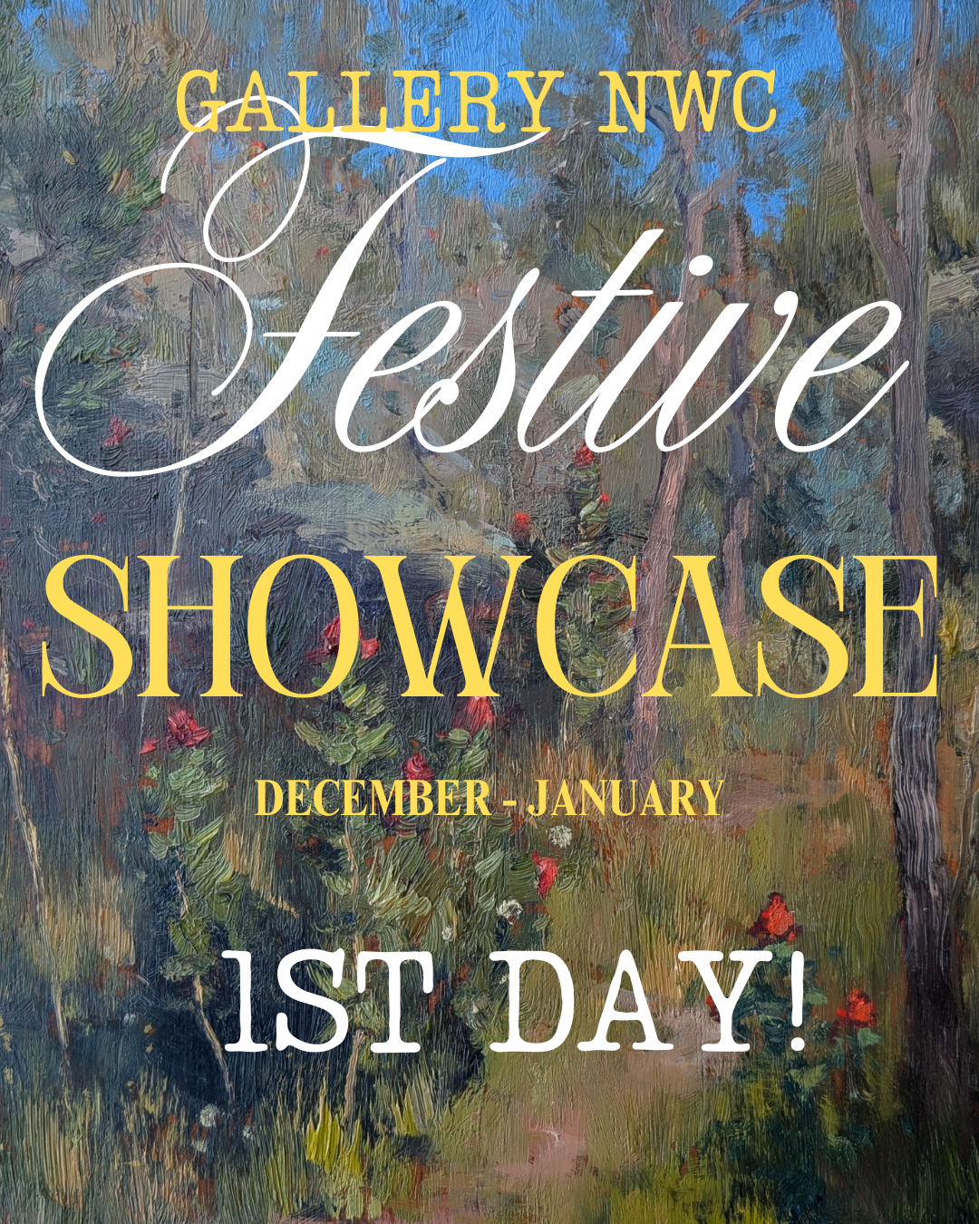 1st DAY OF GNWC'S FESTIVE SHOWCASE!