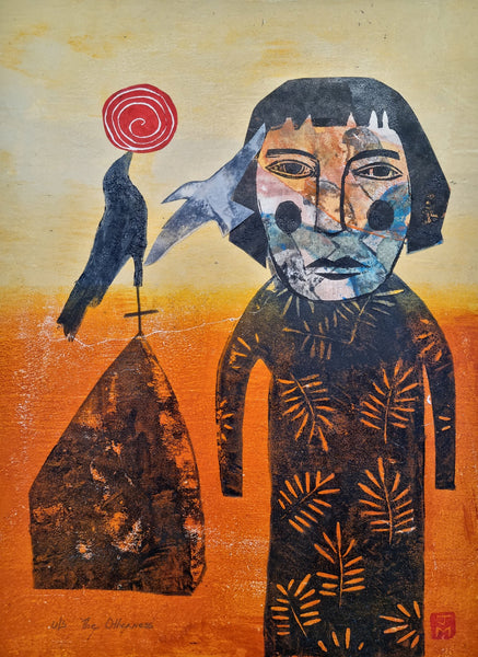 'The Otherness' by Janice Melville - Blue Mountains Print Prize - Artwork Reminiscence