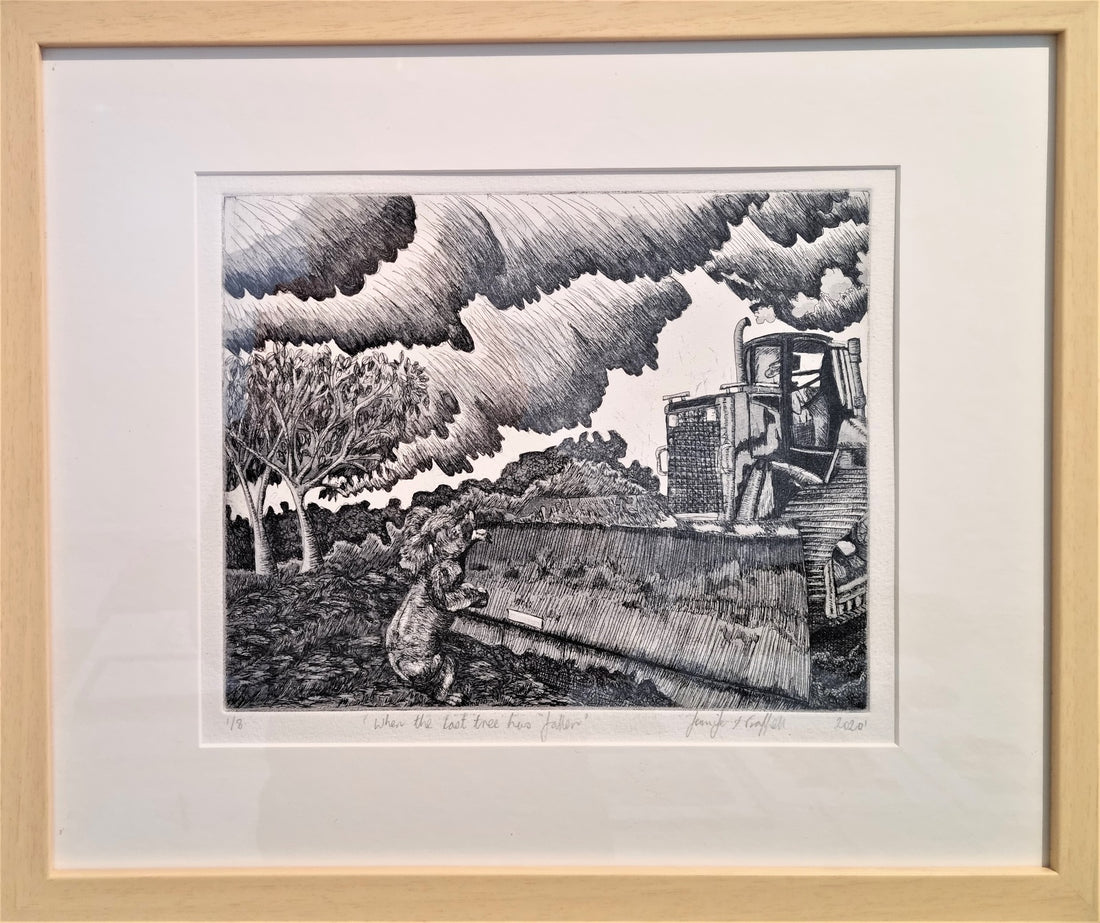 ARTWORK REMINISCENCE FROM BLUE MOUNTAINS PRINT PRIZE 2021