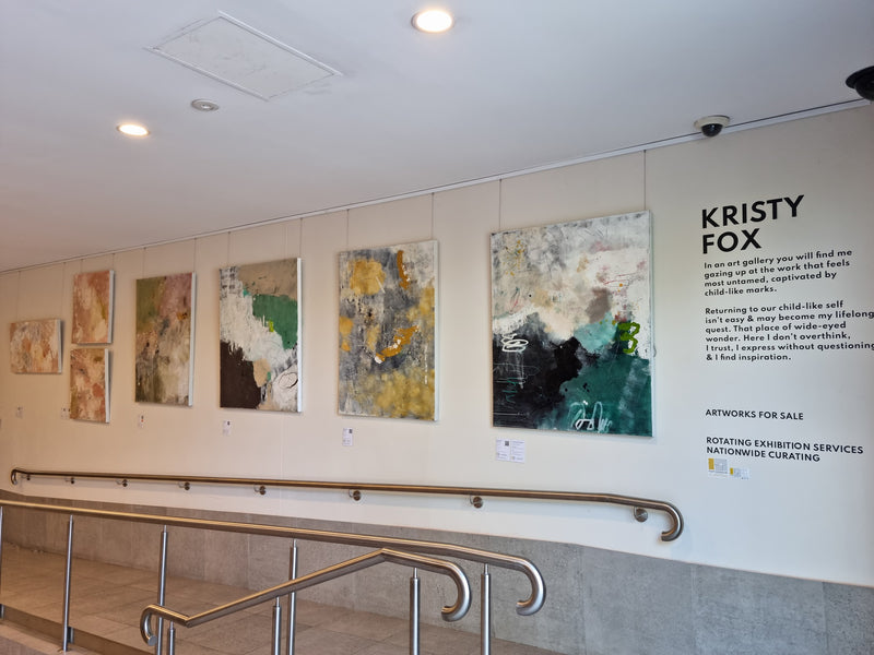Kristy's art exhibition is now refreshed!