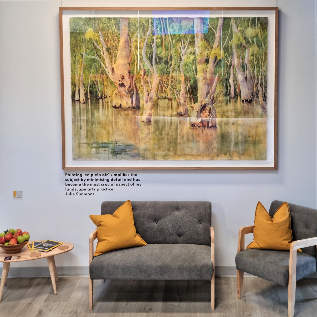 BEFORE & AFTER - WOTSO: NORTH STRATHFIELD [BHQ] - 'HEALTH SPACE' Converted into an art gallery!