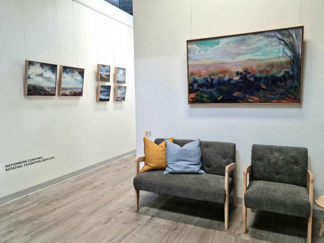 SOLO EXHIBITION - SUSAN RUMING - 'HEALTH SPACE' GALLERY NORTH STRATHFIELD