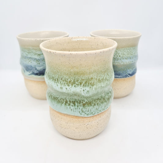 Swirl cups by Therese McMahon
