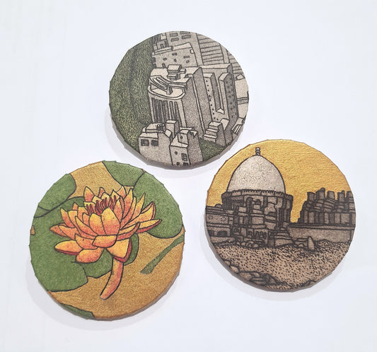 BROOCHES BY DAMON KOWARSKY!