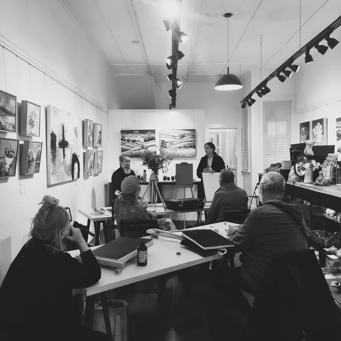 Nicole Toms Traditional Portraiture class starts tonight!