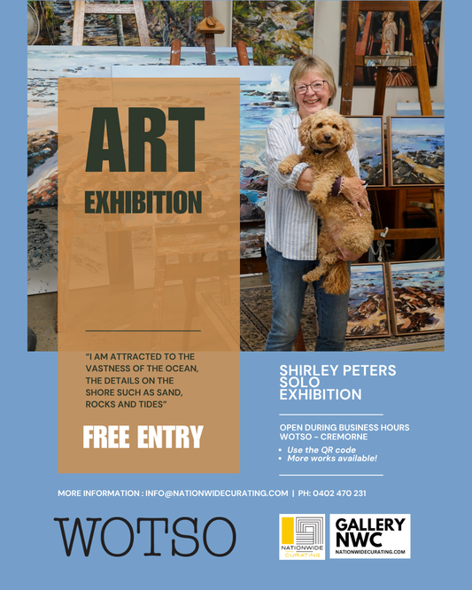 Exhibition at WOTSO Cremorne - Featuring Shirley Peters