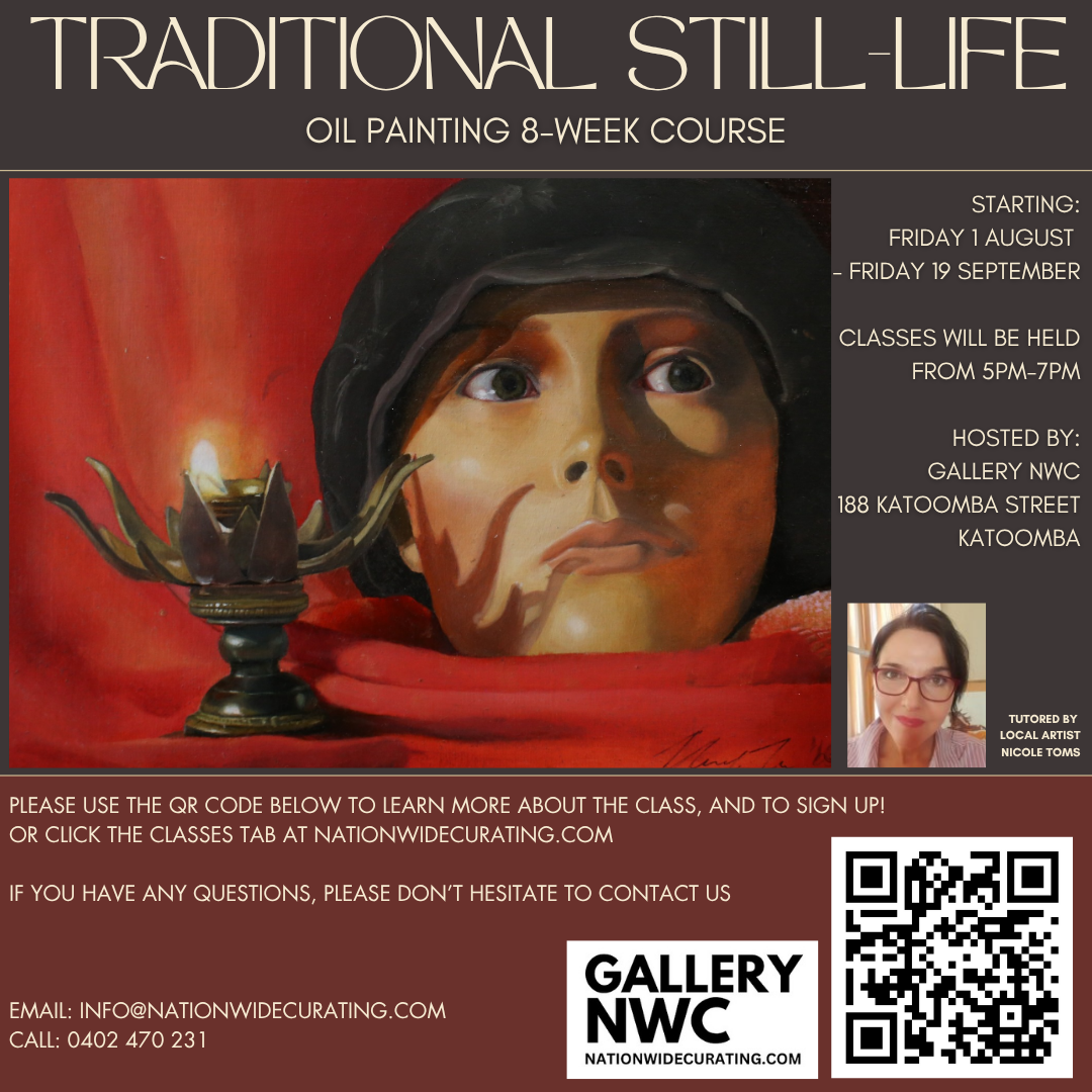TAKING SUBMISSIONS - TRADITIONAL STILL-LIFE OIL PAINTING WITH NICOLE TOMS