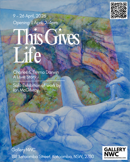 1ST DAY TODAY! This Gives Life | Charles & Emma Darwin - A Love Story | Ian McGilvray Solo Exhibition
