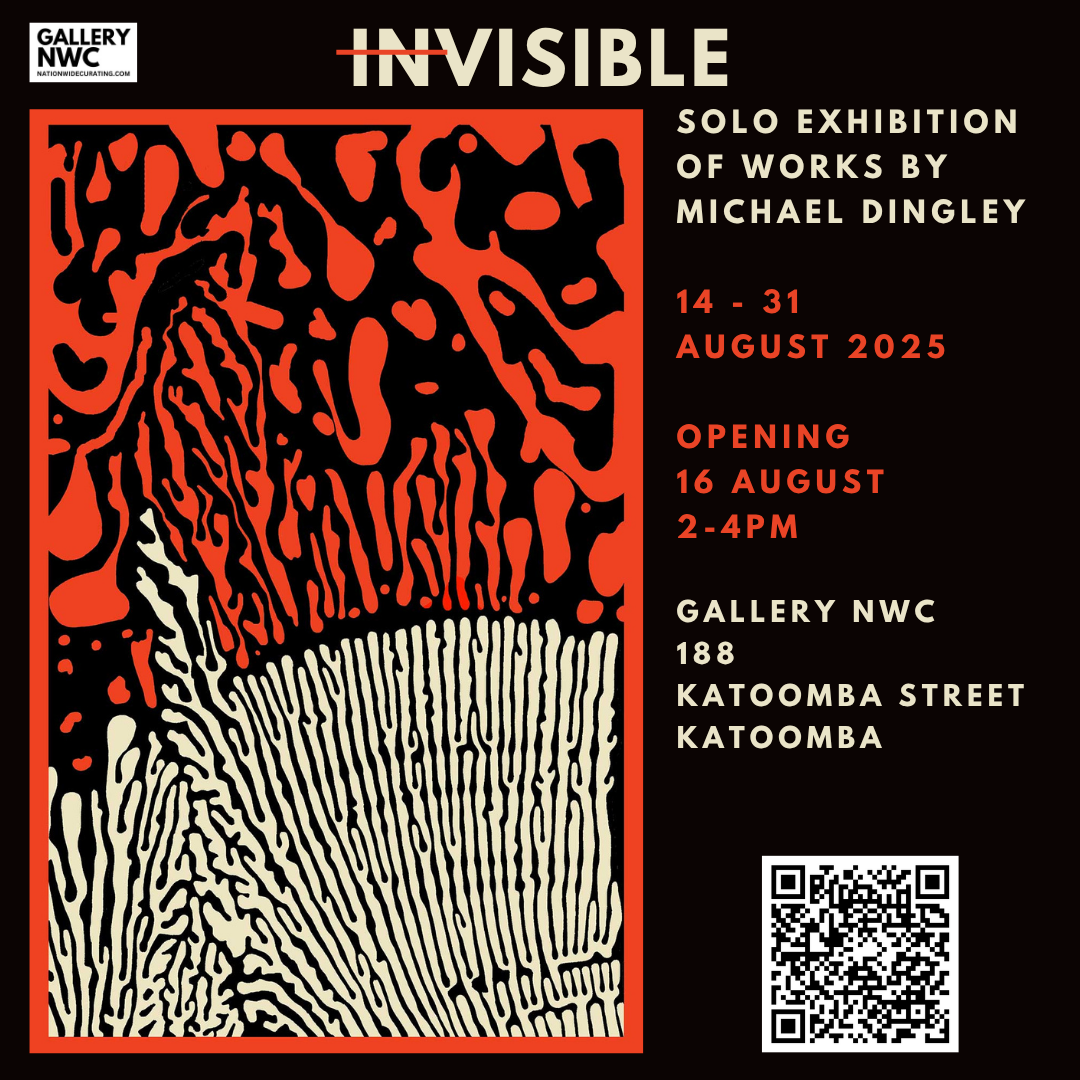 FIRST DAY TODAY! of (IN)VISIBLE by Michael Dingley