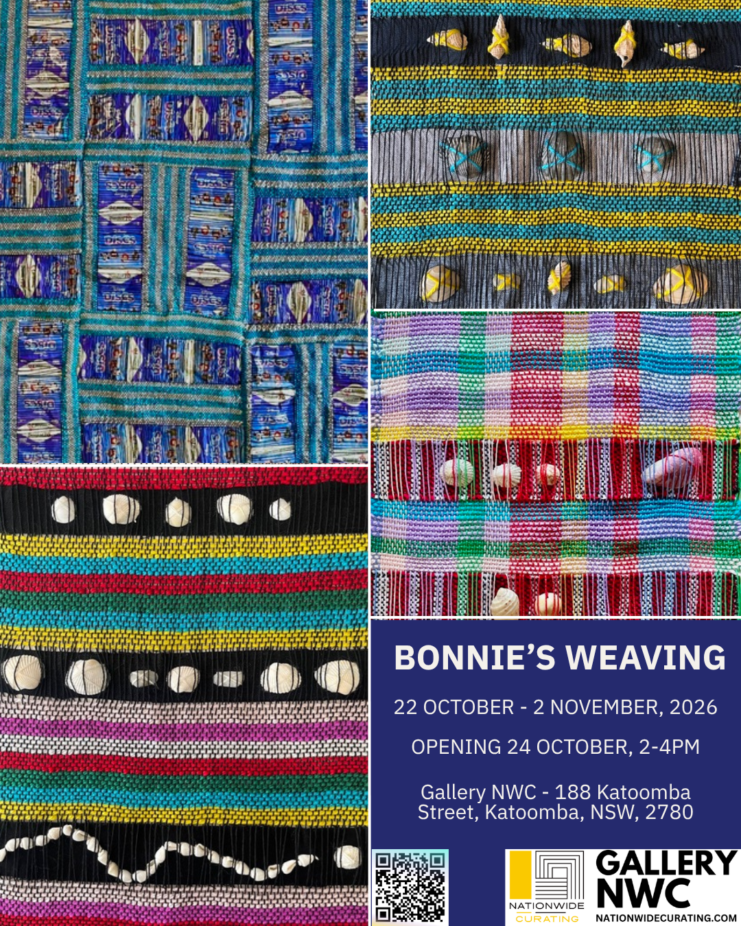 FIRST DAY OF 'BONNIE'S WEAVING'
