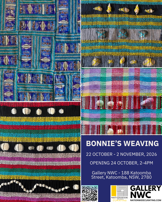 FIRST DAY OF 'BONNIE'S WEAVING'