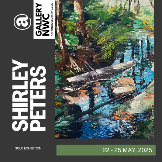 FIRST DAY THIS THURSDAY! Shirley Peters SOLO SHOW