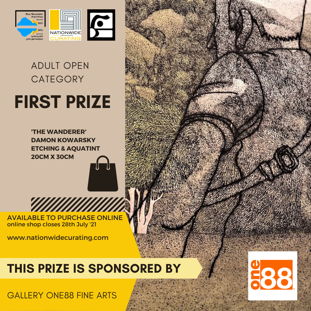 NATIONWIDE CURATING IS PROUD TO ANNOUNCE THE WINNERS OF THE BLUE MOUNTAINS PRINT PRIZE 2021