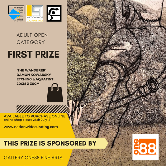 NATIONWIDE CURATING IS PROUD TO ANNOUNCE THE WINNERS OF THE BLUE MOUNTAINS PRINT PRIZE 2021