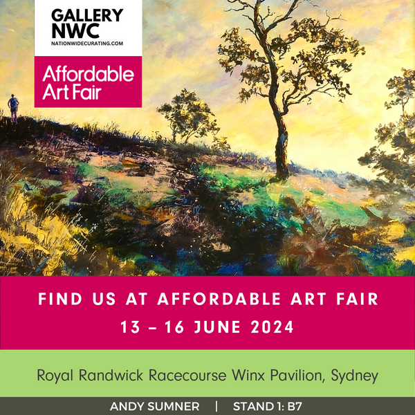 Find Andy Sumner at Affordable Art Fair Sydney!