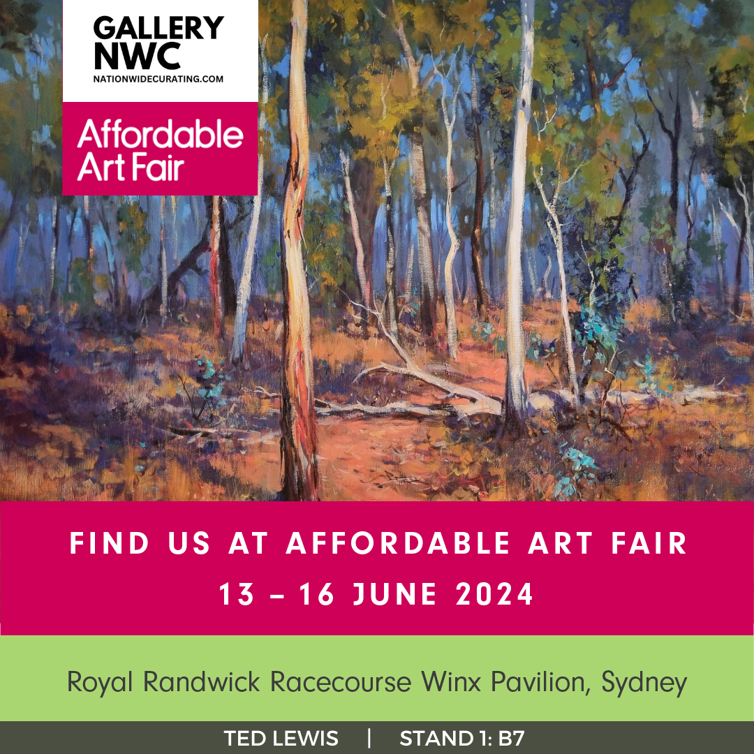 Find Ted Lewis at the Affordable art fair Sydney