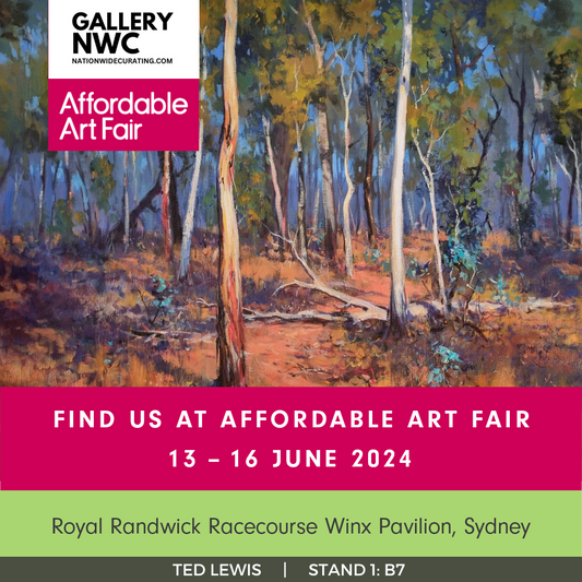 Find Ted Lewis at the Affordable art fair Sydney