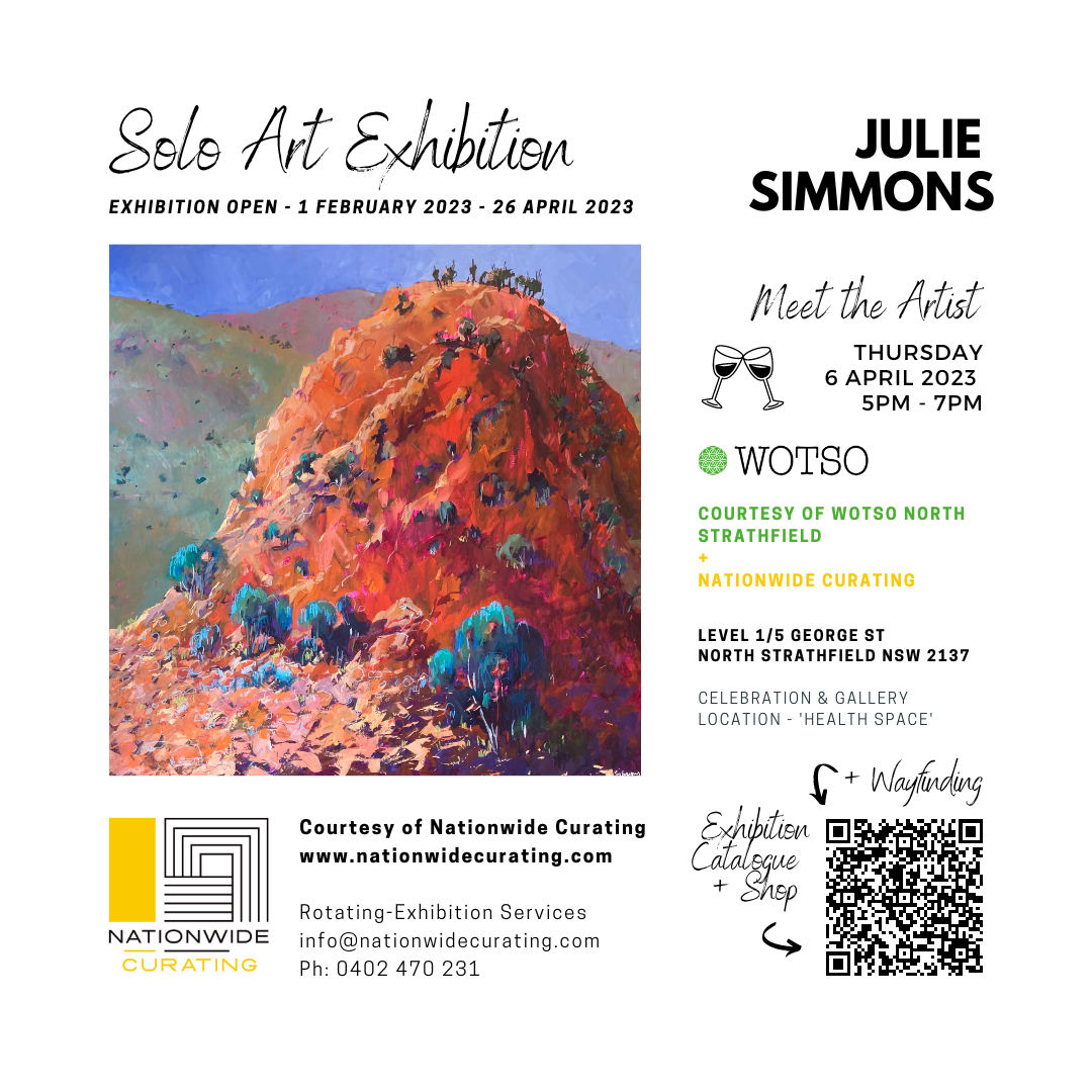 Julie Simmons Exhibition Now Open Nationwide Curating