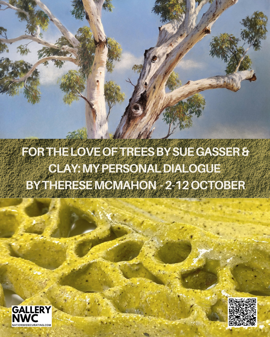 First day of For the Love of Trees & Clay: My Personal Dialogue