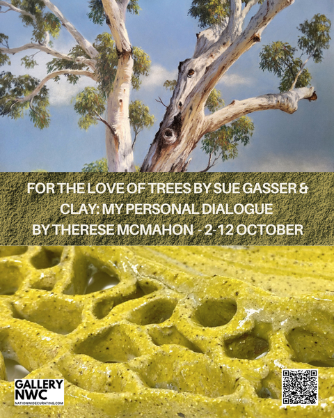 First day of For the Love of Trees & Clay: My Personal Dialogue