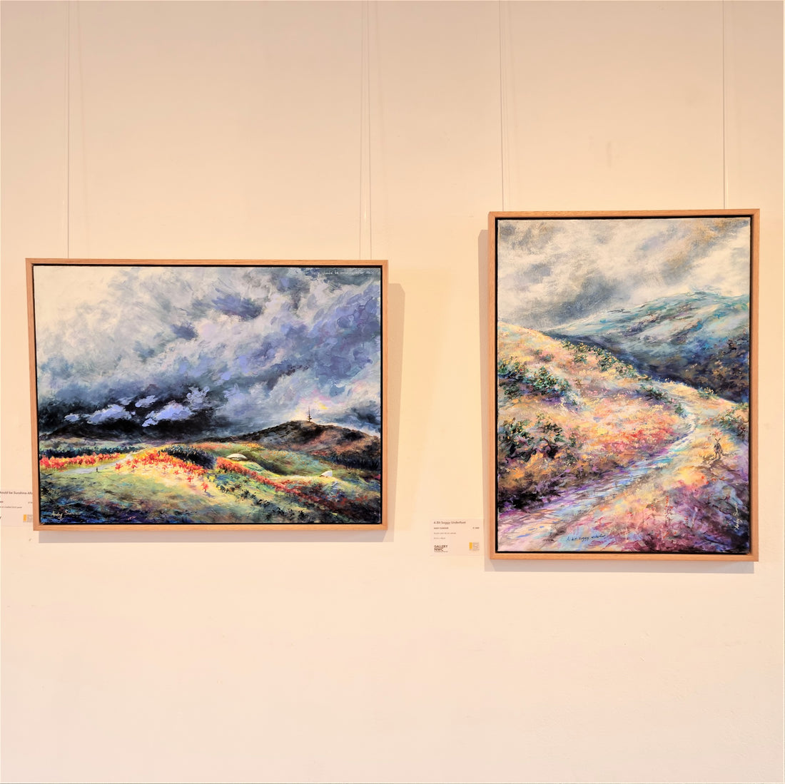 ONE ARTIST - TWO EXHIBITIONS