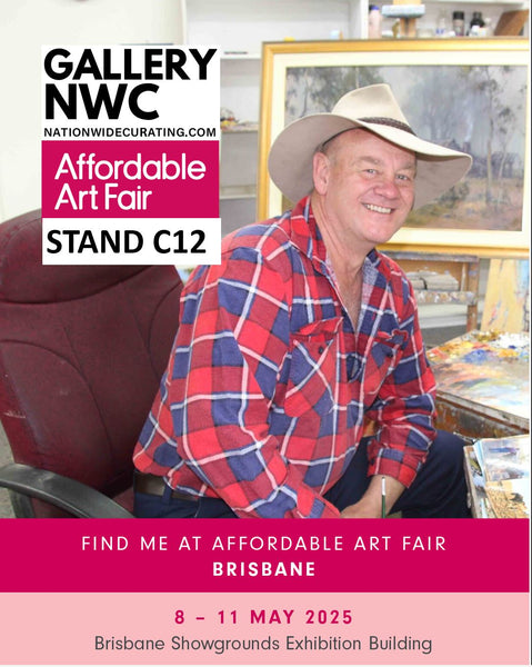 Ted Lewis - Represented by Gallery NWC - Affordable Art Fair Brisbane
