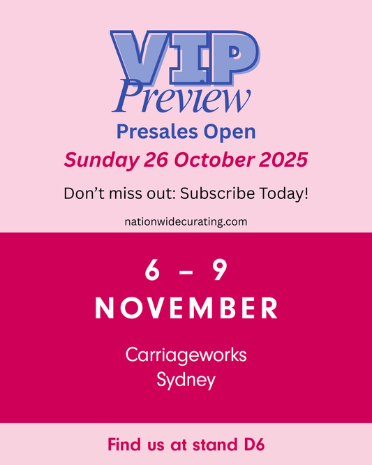 Attention Subscribers: VIP Preview & Pre-sales - Affordable Art Fair Sydney