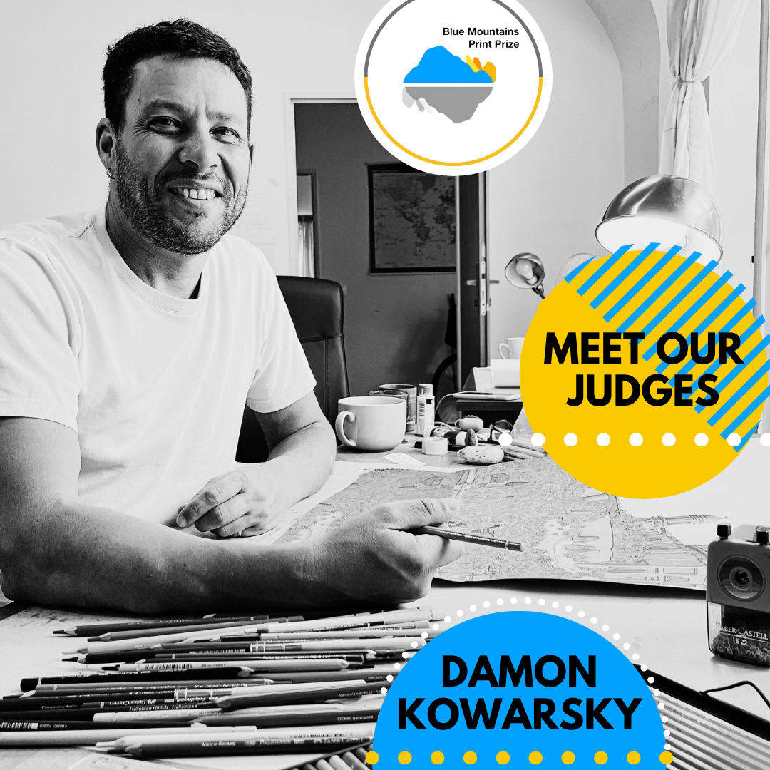 BLUE MOUNTAINS PRINT PRIZE 2025 - JUDGE IN THE SPOTLIGHT!