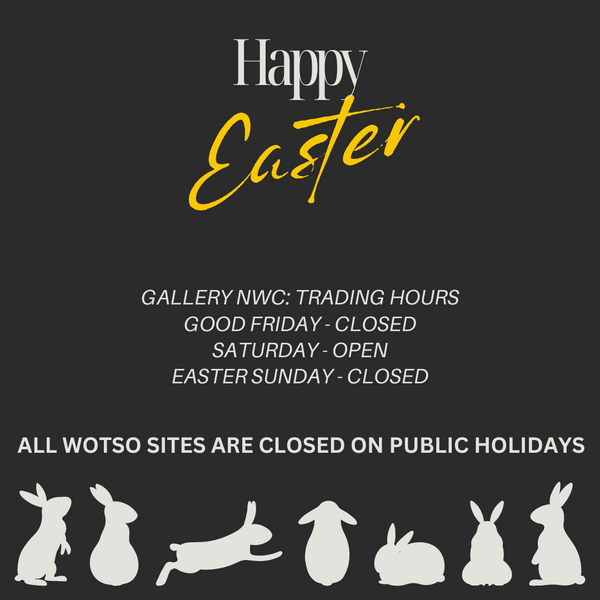 EASTER TRADE AT OUR ST LEONARDS AND WOTSO GALLERIES
