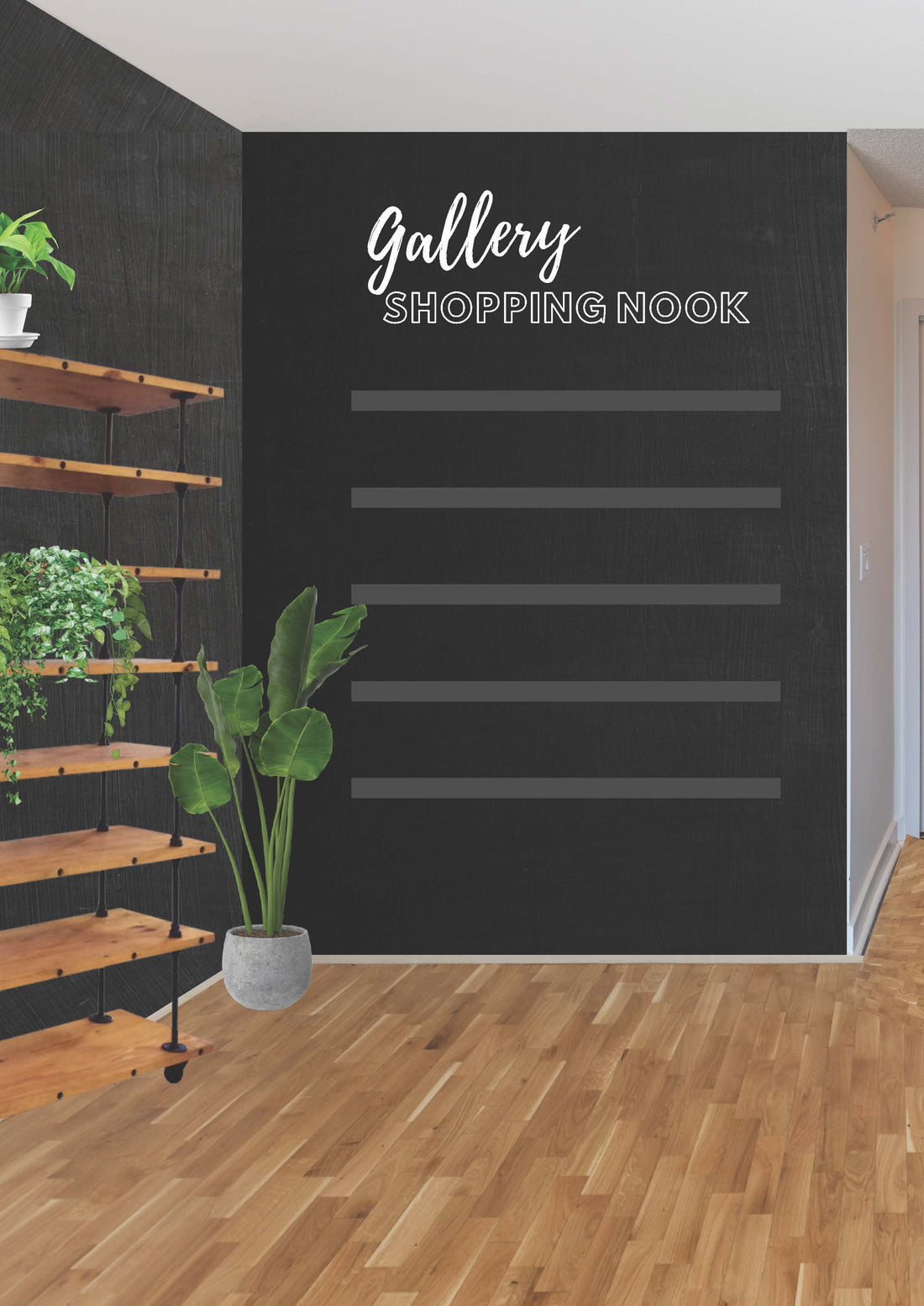 MODEST SHOPPING NOOK CONCEPT