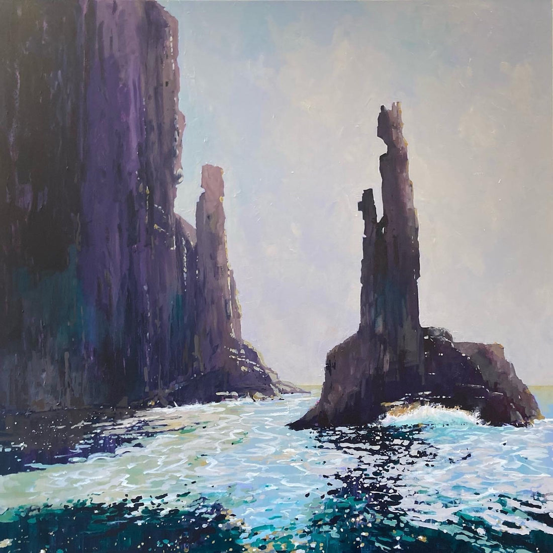 The Bruny Stack by Julie Simmons